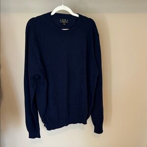Club Room Men's Cashmere Crewneck Sweater - Navy